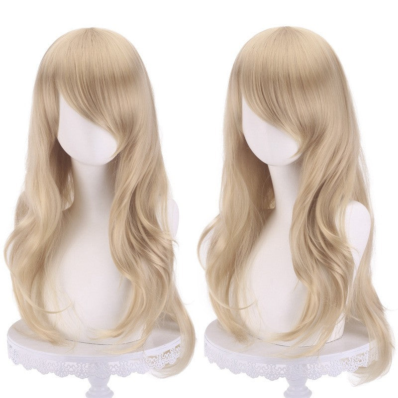 28" / 70cm Long Curly Hair Ends Costume Cosplay Wig (24 Colors)