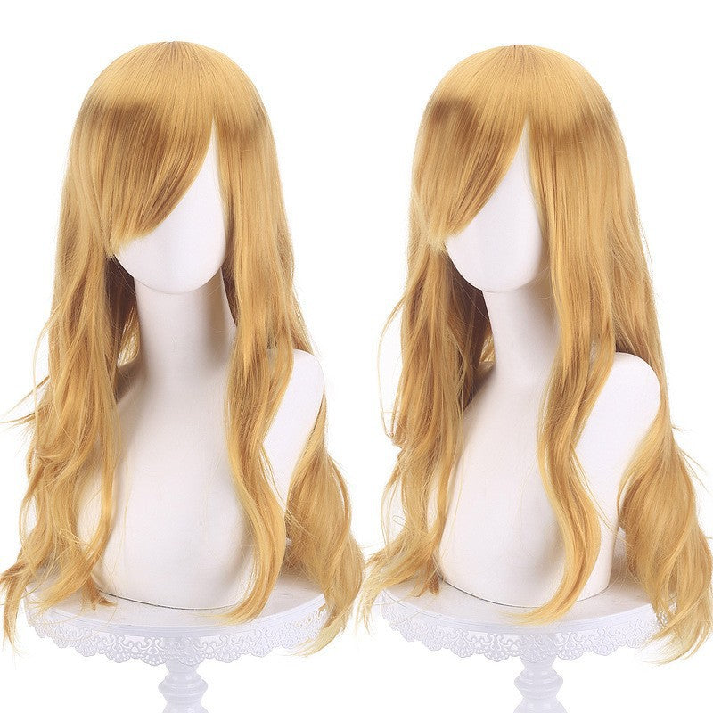 28" / 70cm Long Curly Hair Ends Costume Cosplay Wig (24 Colors)