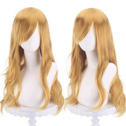 28" / 70cm Long Curly Hair Ends Costume Cosplay Wig (24 Colors)