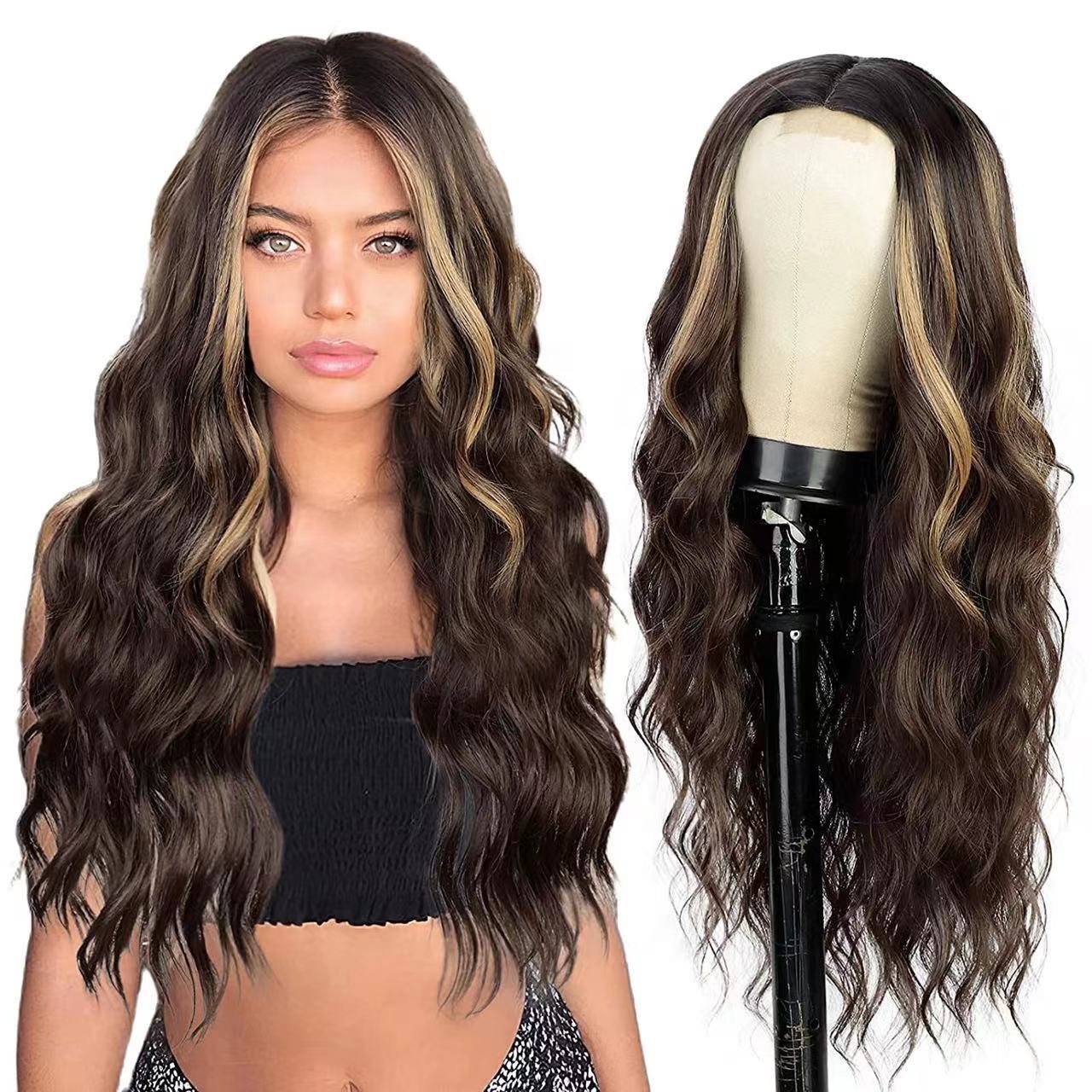 24 Inch Highlight Body Wave HD Transparent Lace Front Wigs Human Hair Honey Blonde Body Wave Lace Frontal Wig For Women