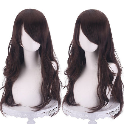 28" / 70cm Long Curly Hair Ends Costume Cosplay Wig (24 Colors)