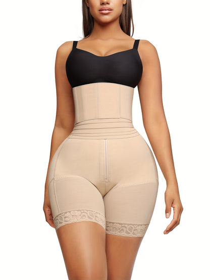 2 In 1 Women Tummy Trimmer Control Waist Trainer, Women Body Shaper Shapewear