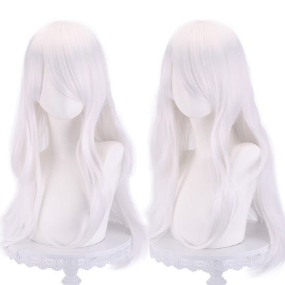 28" / 70cm Long Curly Hair Ends Costume Cosplay Wig (24 Colors)